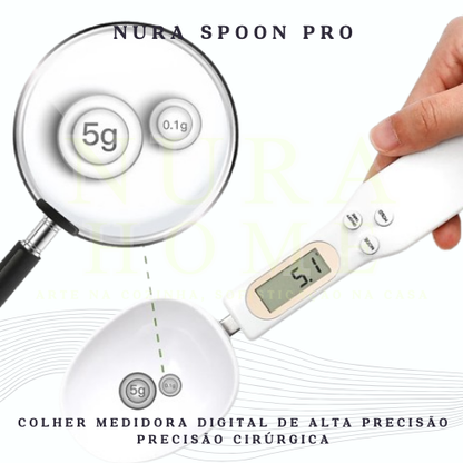 Nura Spoon Pro - Colher Medidora Digital de Alta Precisão