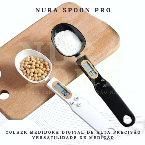 Nura Spoon Pro - Colher Medidora Digital de Alta Precisão