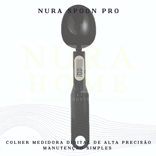 Nura Spoon Pro - Colher Medidora Digital de Alta Precisão