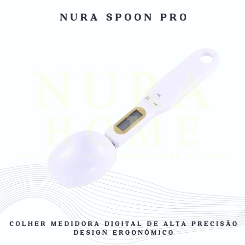 Nura Spoon Pro - Colher Medidora Digital de Alta Precisão