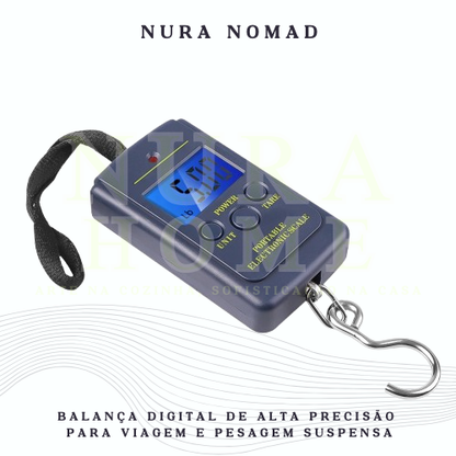Nura Nomad - Balança Digital de Alta Precisão para Pesagem Suspensa