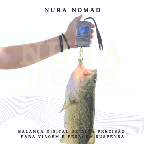 Nura Nomad - Balança Digital de Alta Precisão para Pesagem Suspensa